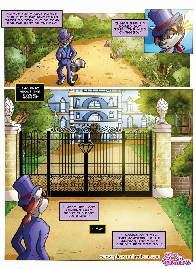 Raccoon Business - Issue #2: Rhapsody in Blue, 1st movment page 4 full