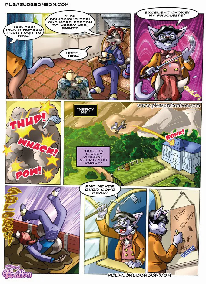 Raccoon Business - Issue #2: Rhapsody in Blue, 1st movment page 8 full