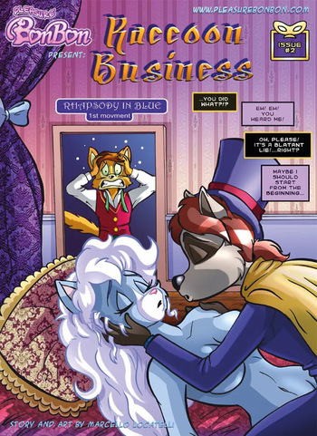 Raccoon Business - Issue #2: Rhapsody in Blue, 1st movment cover