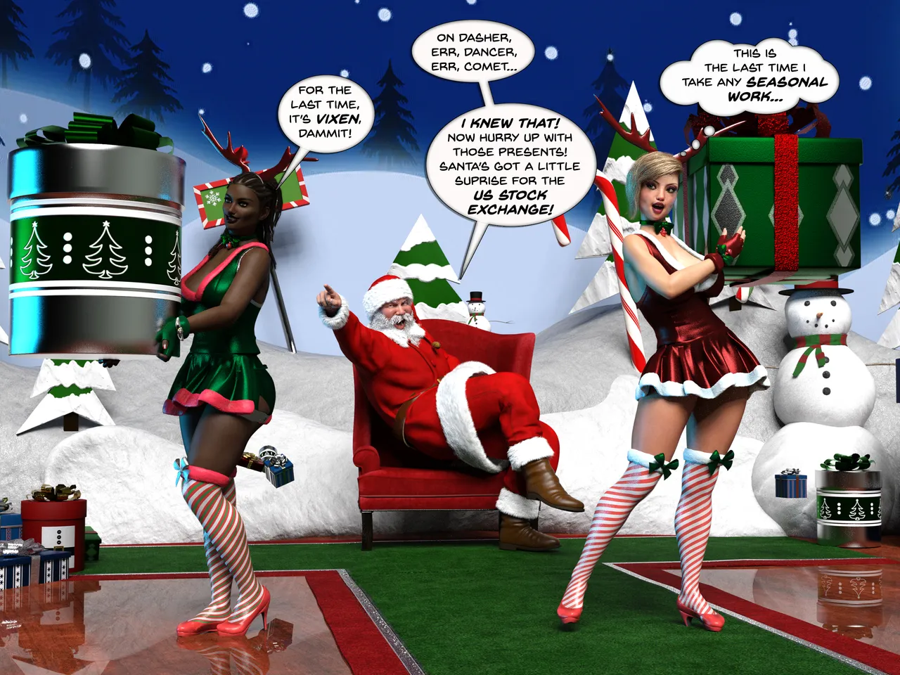 Eclipse in Peril - Christmas Trouble page 1 full