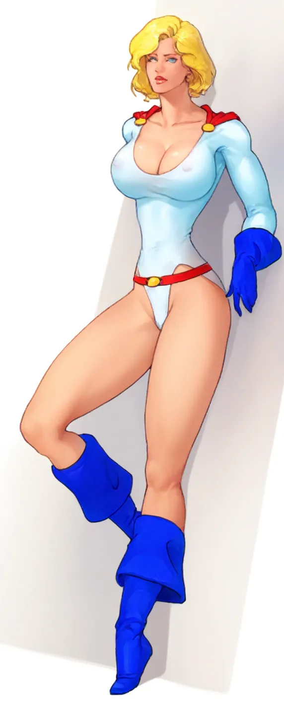 PowerGirl vs Darkseid page 1 full