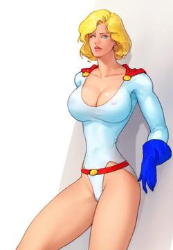PowerGirl vs Darkseid