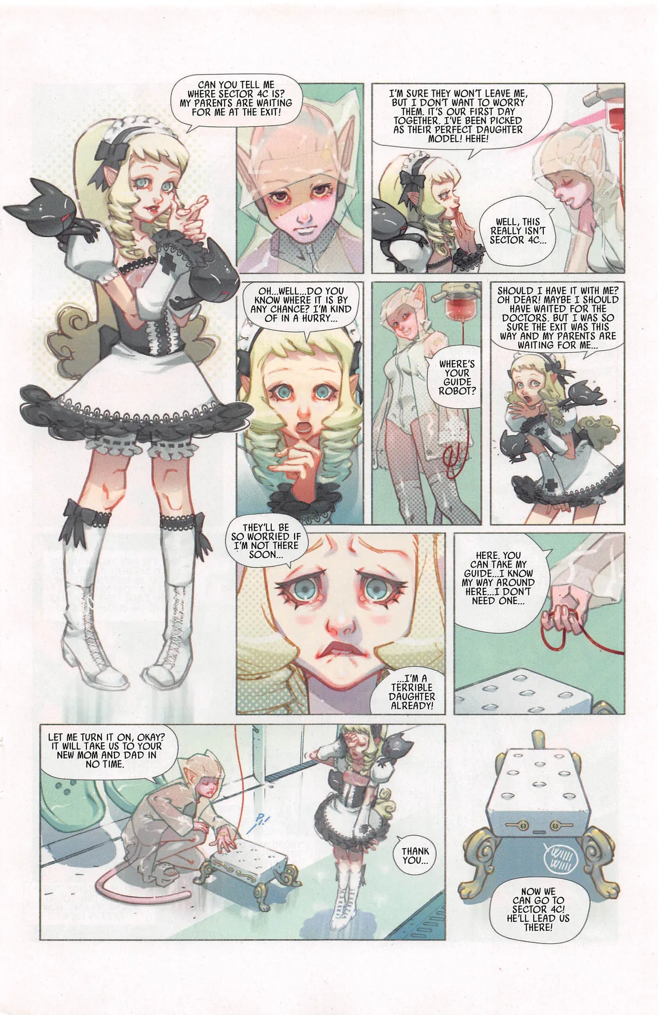 Sky Doll Collection #1: SpaceShip - Part 1 page 9 full