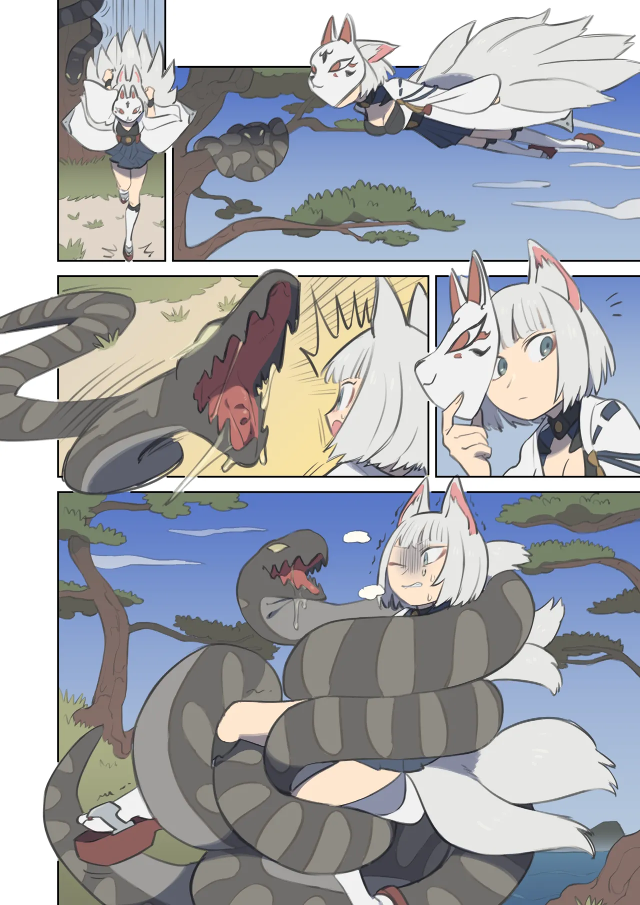Yumi, Kaga and Akagi page 1 full