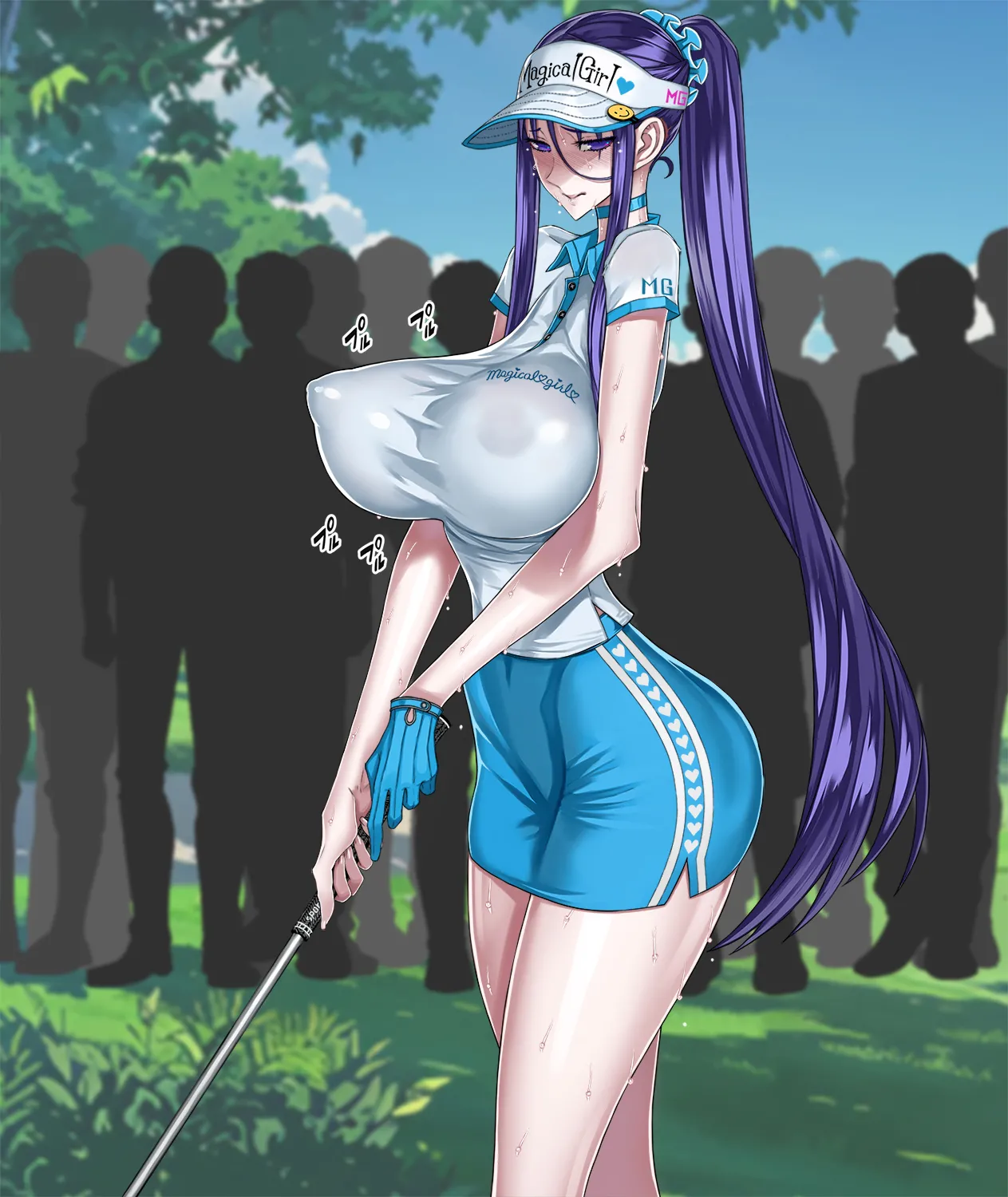 No-bra golfer Misa-nee page 2 full