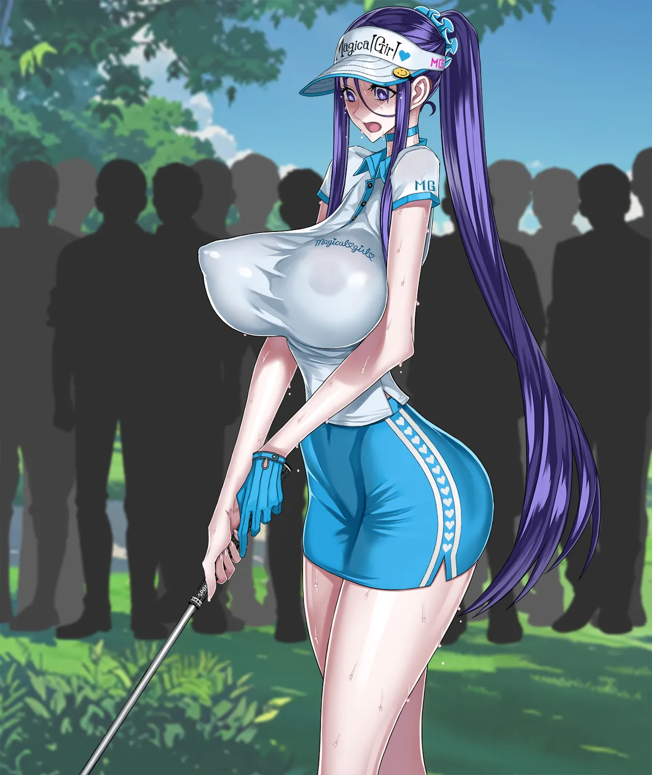 No-bra golfer Misa-nee page 7 full