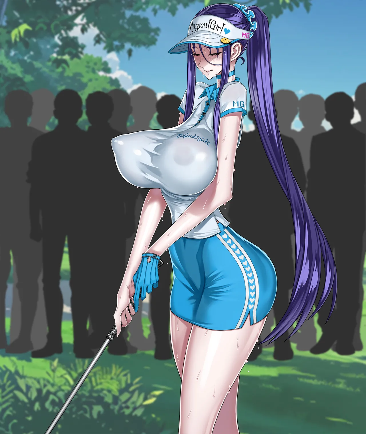 No-bra golfer Misa-nee page 8 full