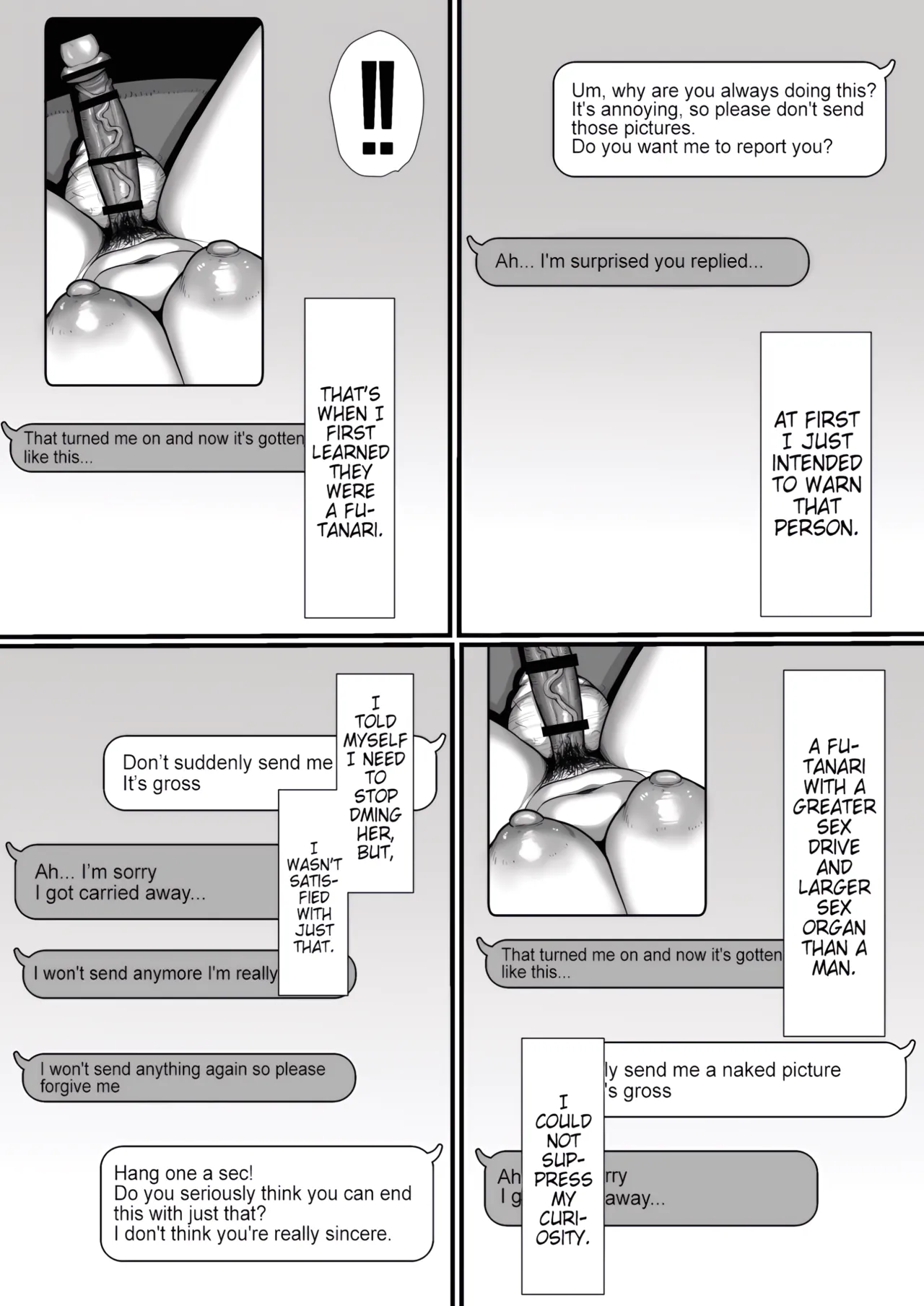 Log of a 35 Year Old, Orgasming From a Futanari’s Huge Penis, Then Getting Divorced page 7 full