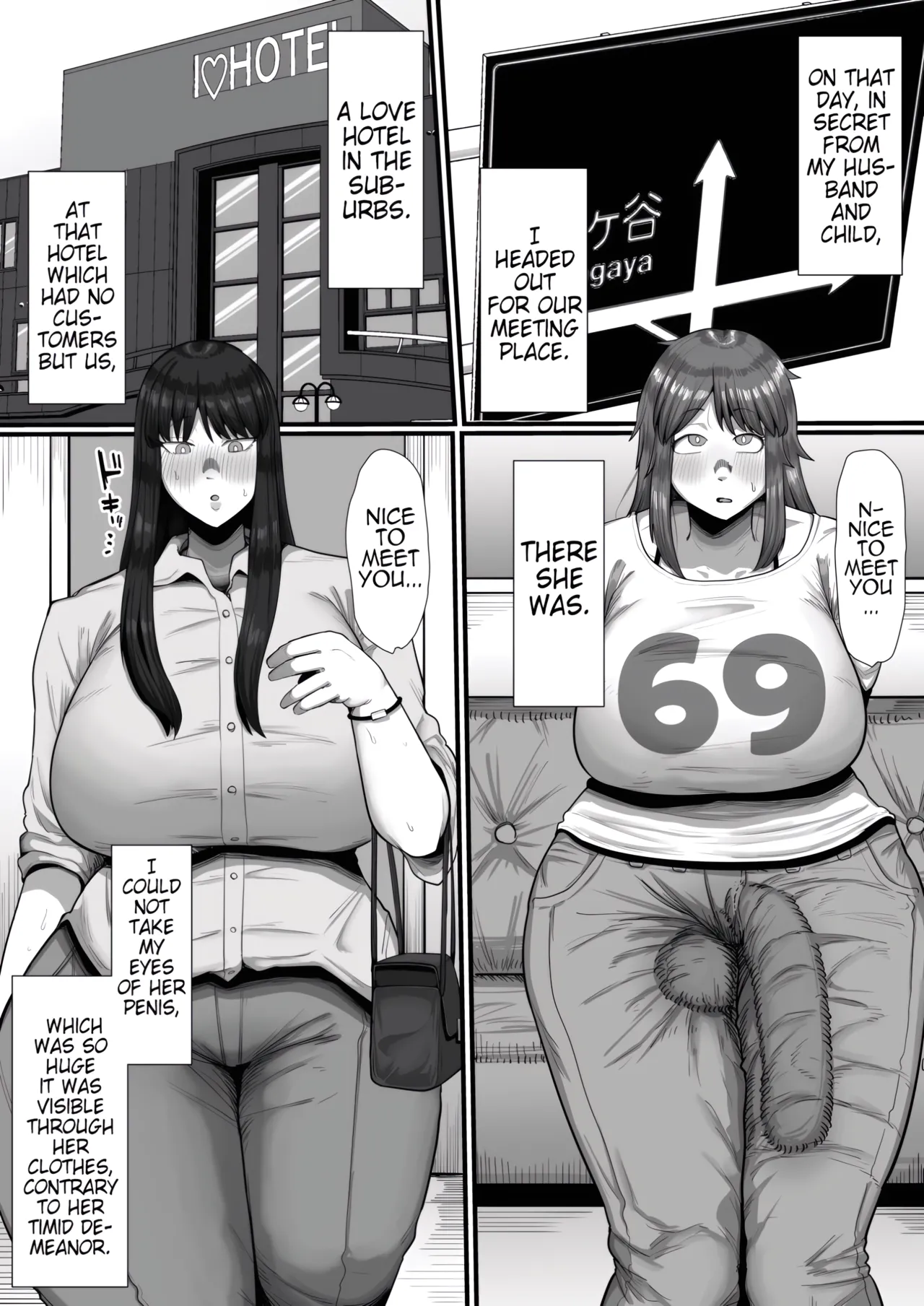 Log of a 35 Year Old, Orgasming From a Futanari’s Huge Penis, Then Getting Divorced page 9 full