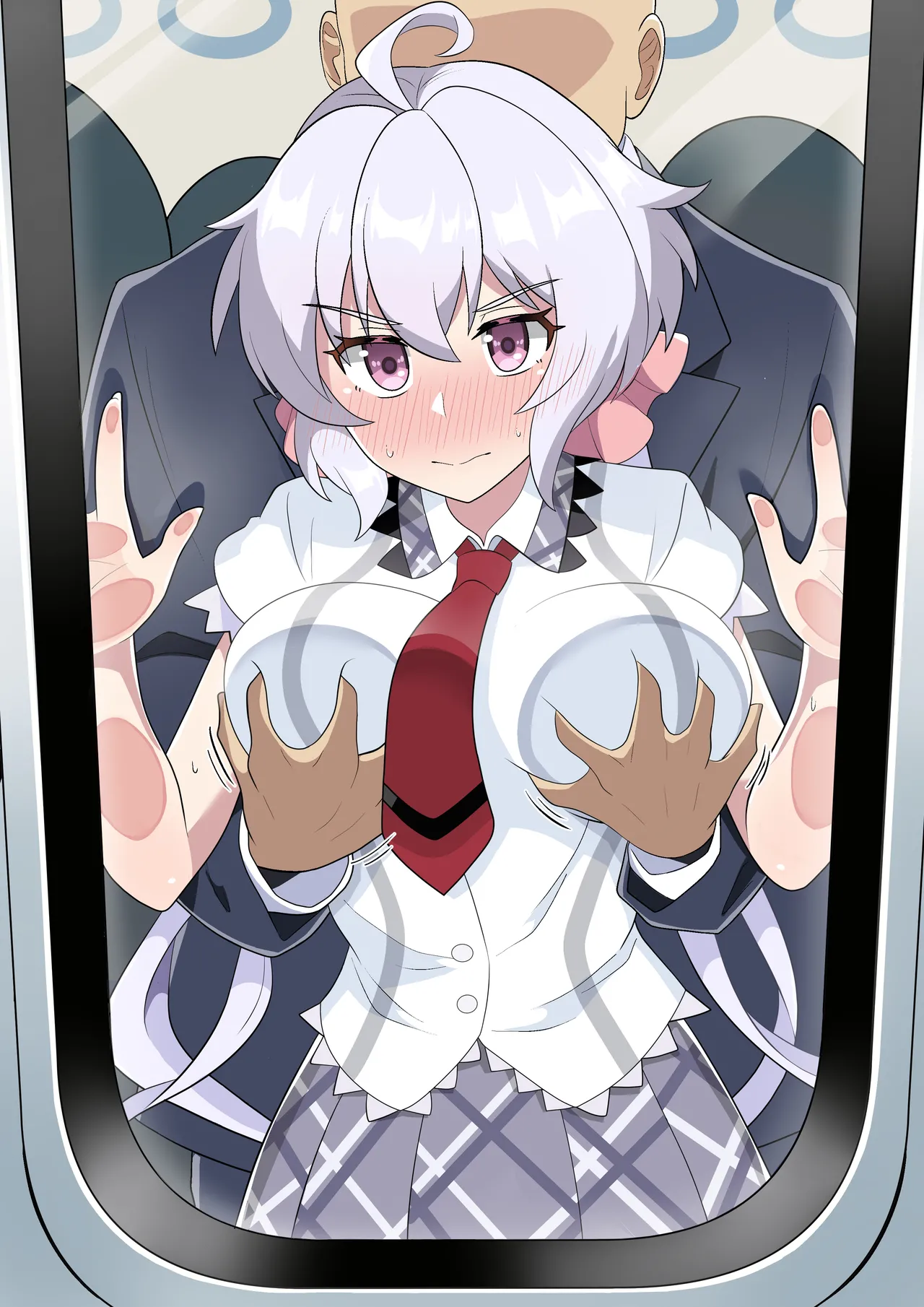 痴漢に合うクリスちゃん page 8 full