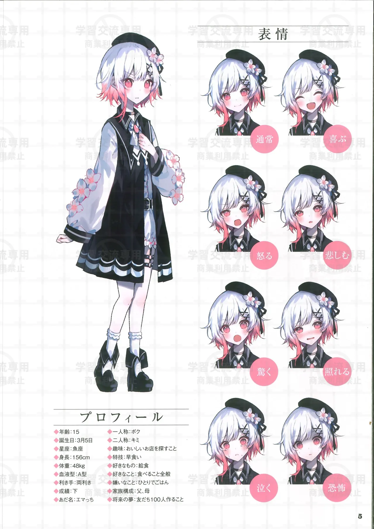 魔法少女ノ魔女裁判設定資料集 page 5 full
