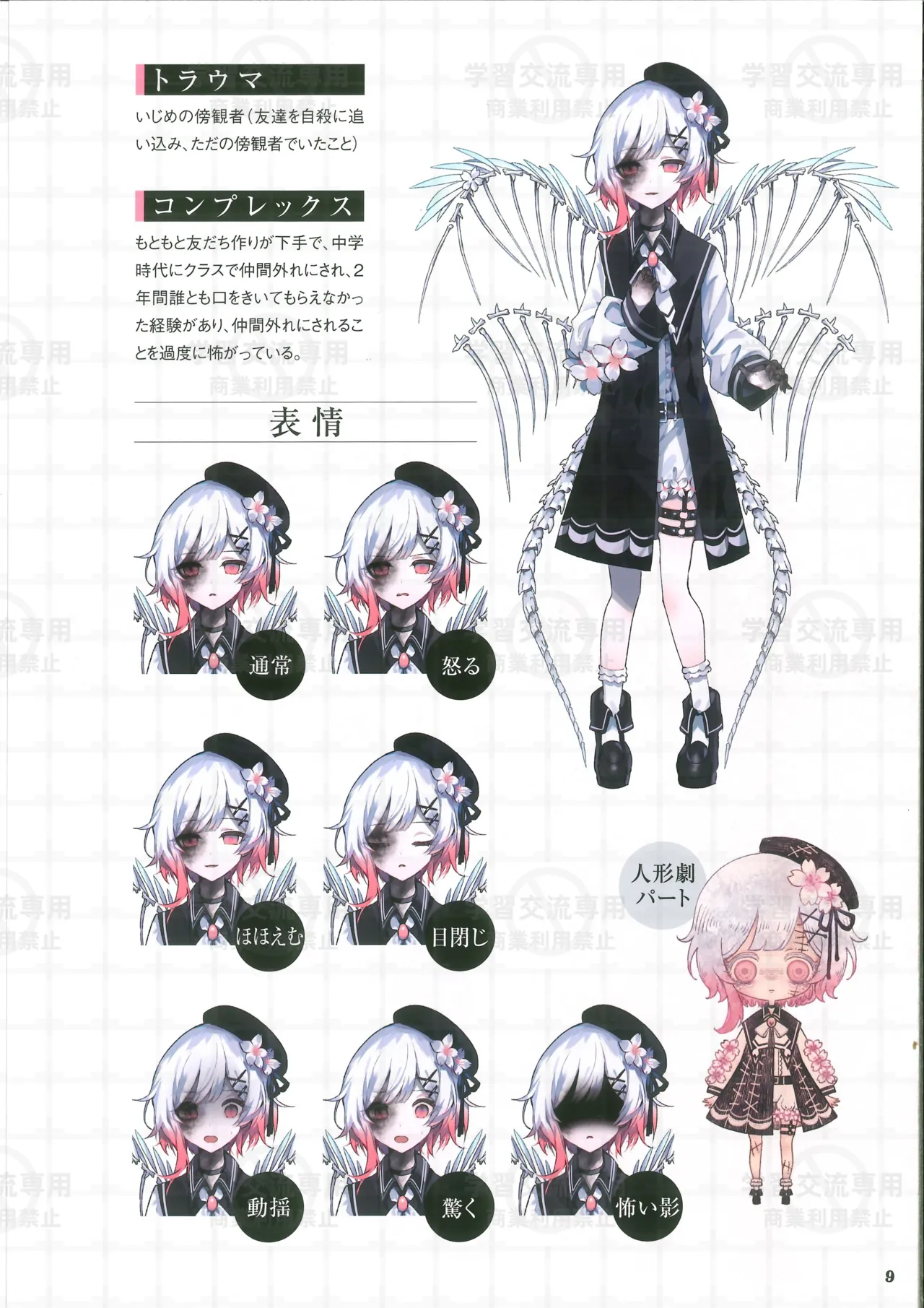 魔法少女ノ魔女裁判設定資料集 page 9 full