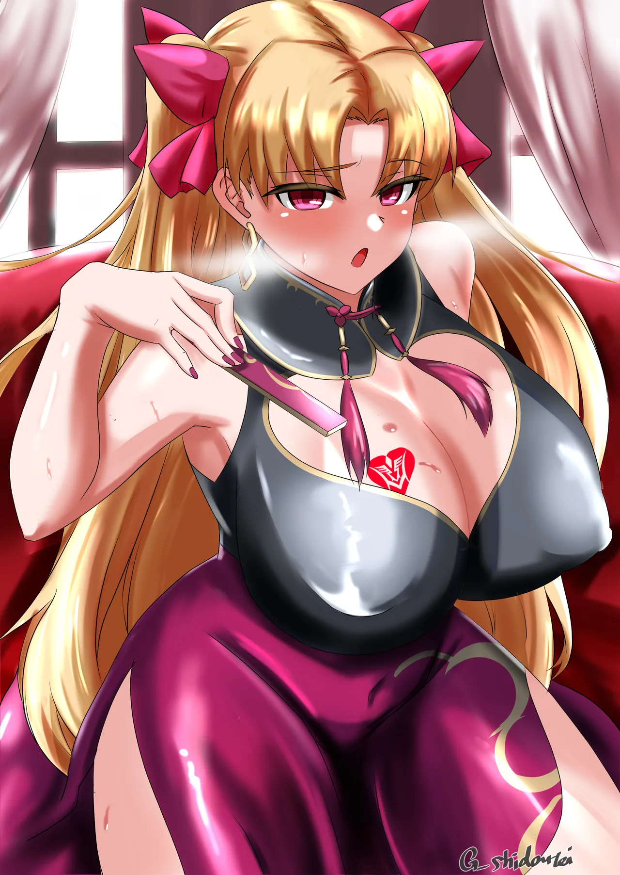 チャイナ服礼装エレちゃん即堕ち2コマ page 6 full