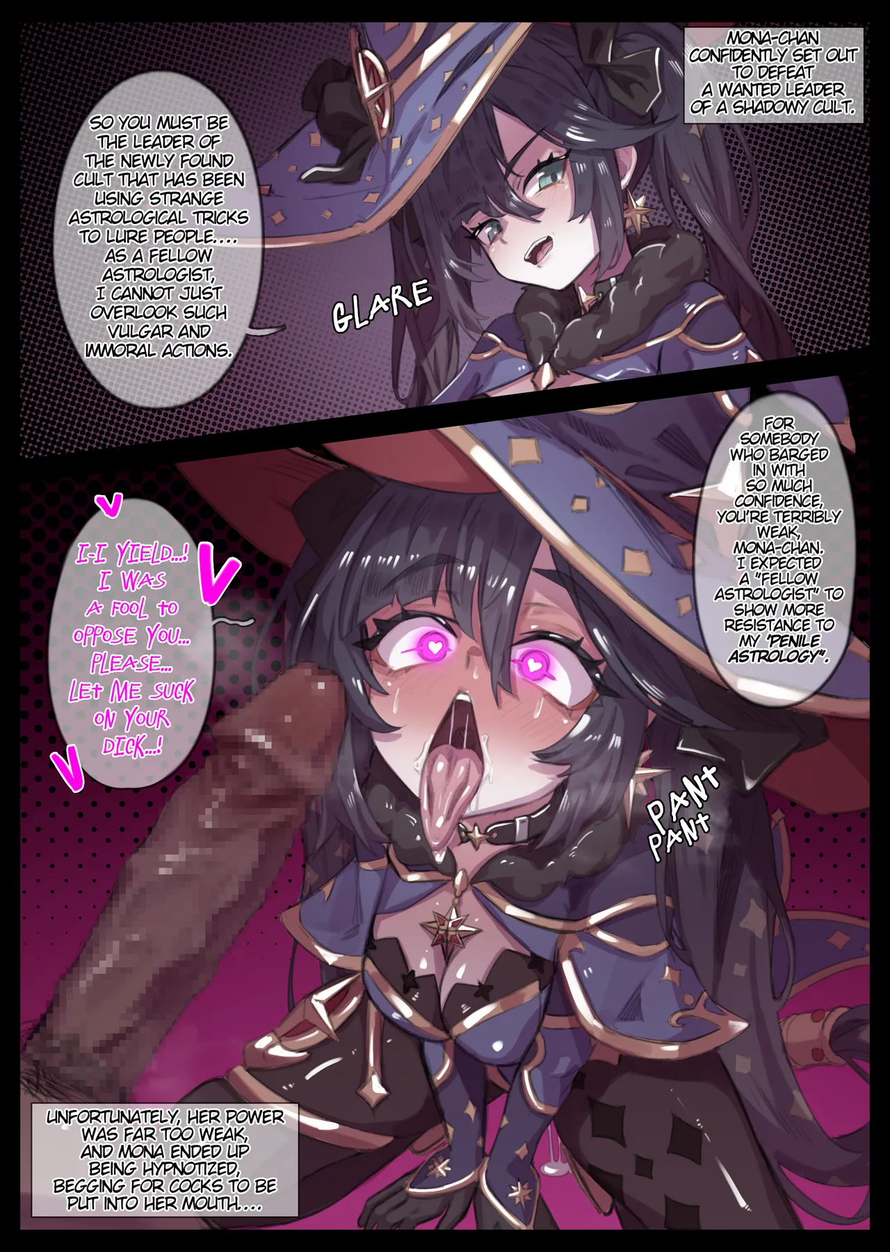 Mona-chan, the hypnotist cult meat toilet page 1 full