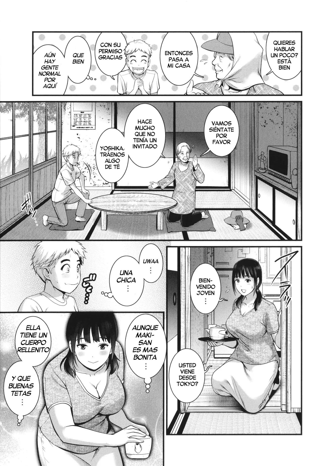 Meshibe no Sakihokoru Shima de  | Una Isla donde florecen los Pistilos page 9 full