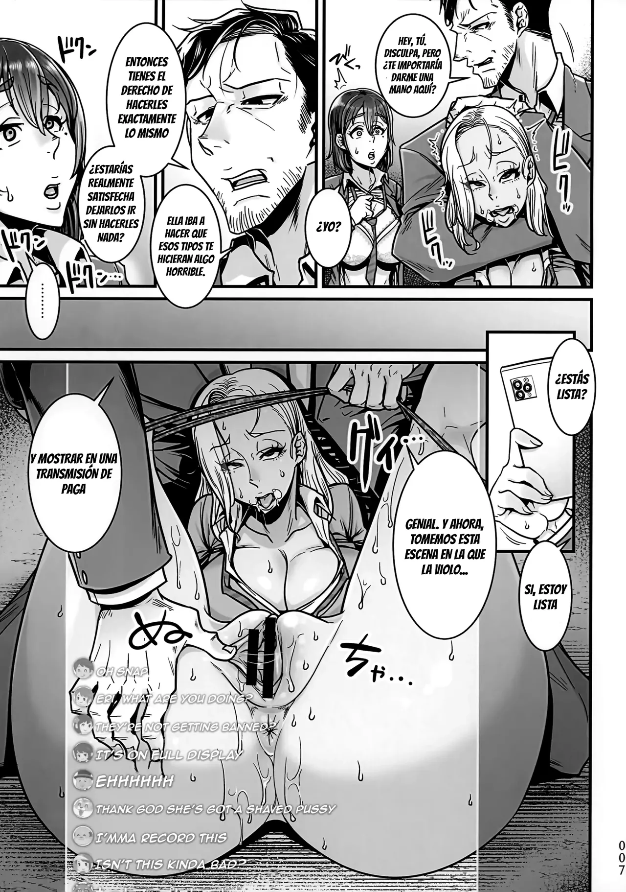 Yonaoshi Oji-san VS Kanemochi Ijimekko Gal JK｜El Viejo Justiciero VS La Malcriada y Adinerada Gal Acosadora page 6 full