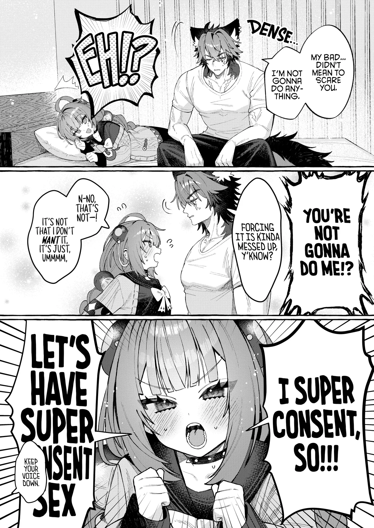 Inu wa wan, Tanuki wa? | Dog Goes Woof, Tanuki Goes...? page 4 full