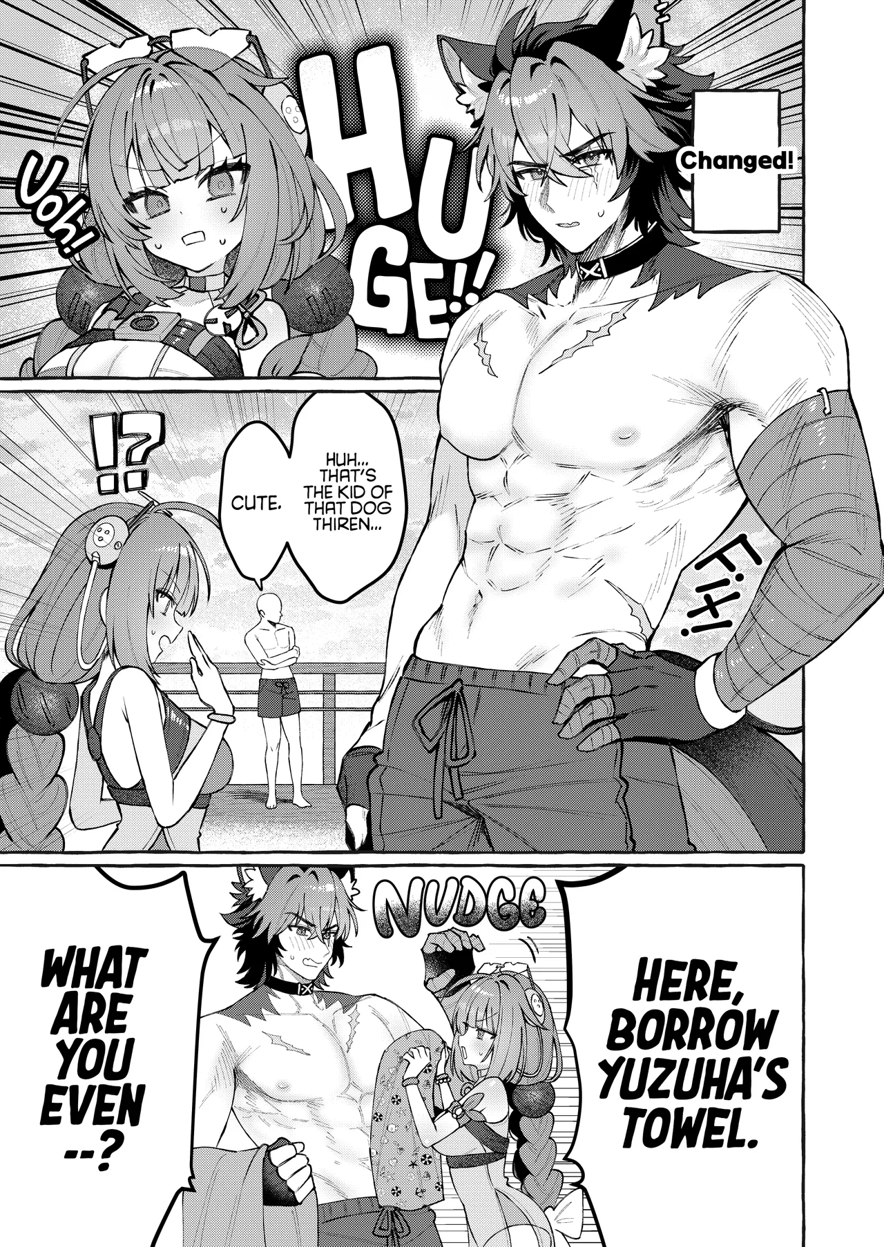 Inu wa wan, Tanuki wa? | Dog Goes Woof, Tanuki Goes...? page 6 full