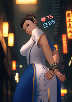 Chun-Li Midnight Stroll