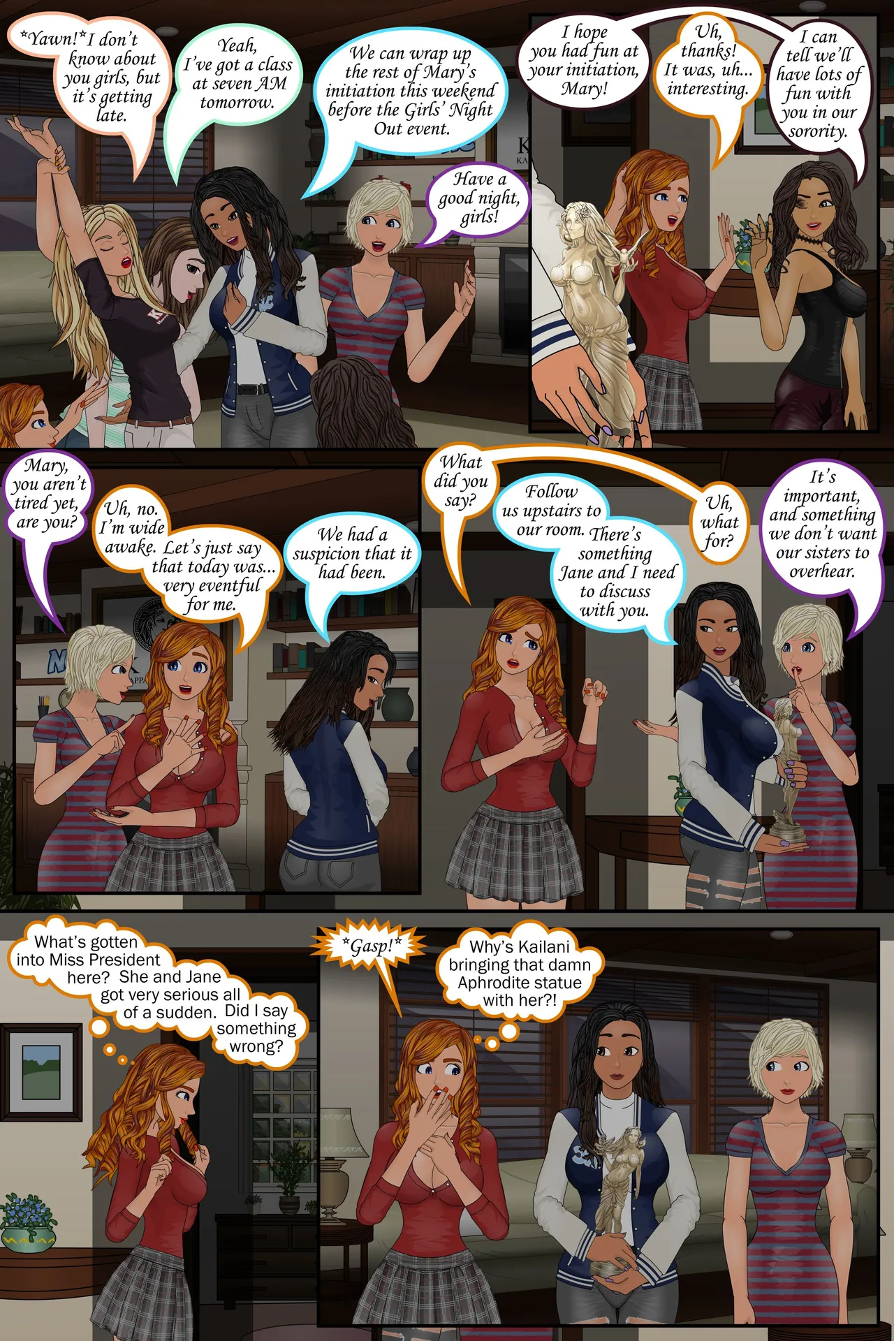 :-The Code Curse -Sorority Sister page 5 full