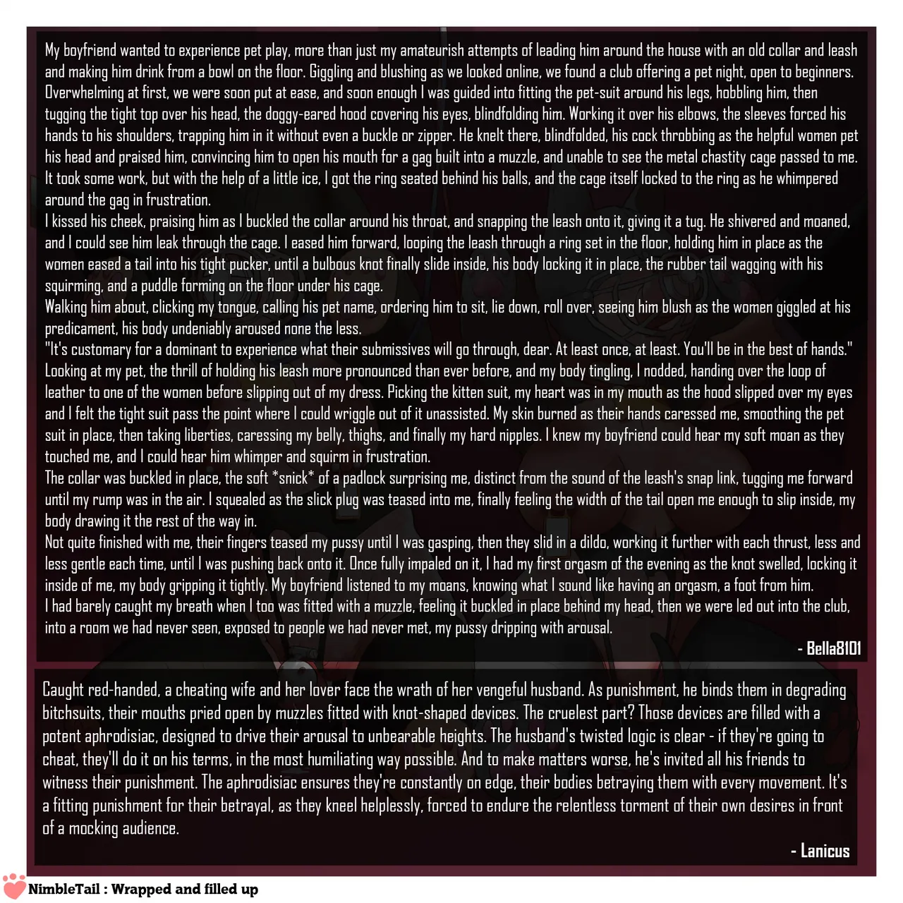 nimbletail Wrapped and filled up! page 3 full