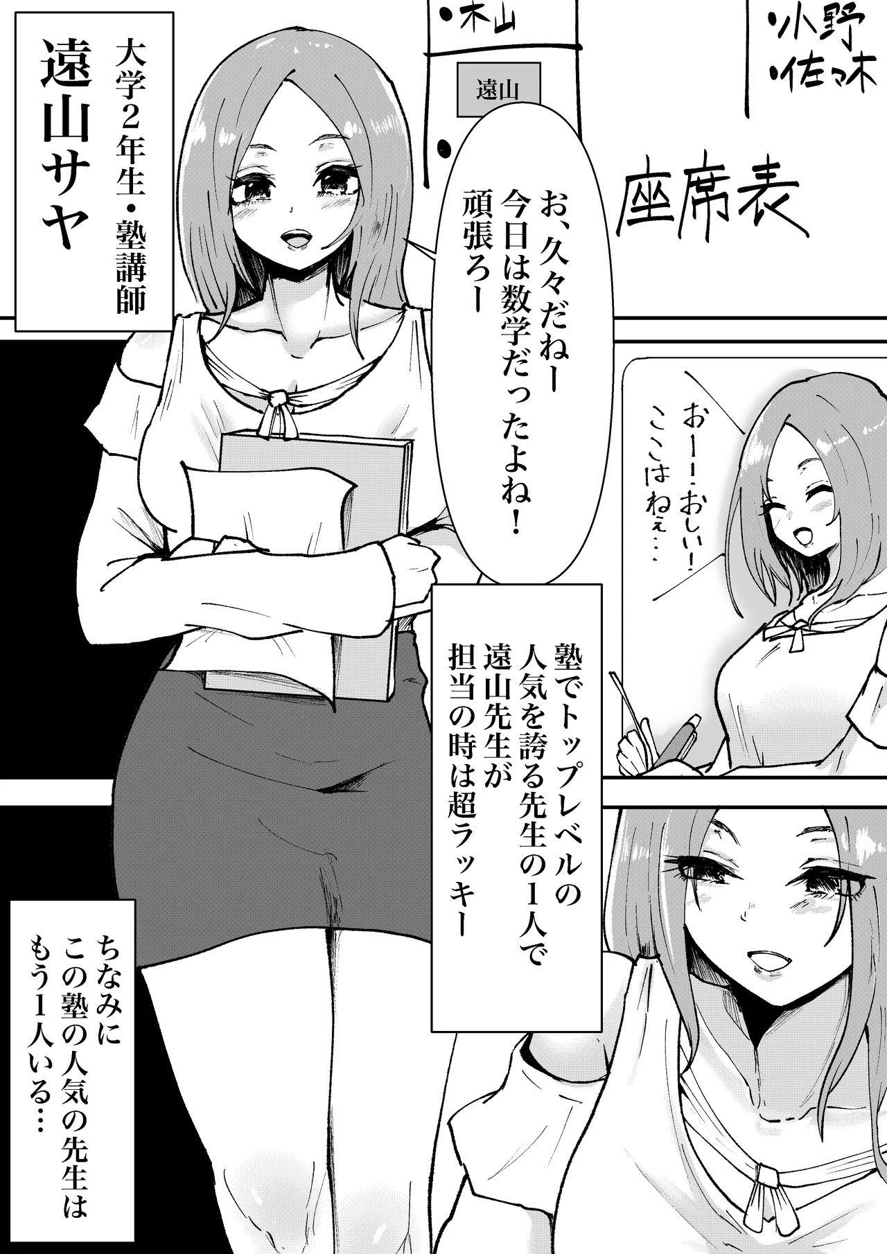 Maketa kata wa taishoku! Juku kōshi dōshi no kettō page 2 full