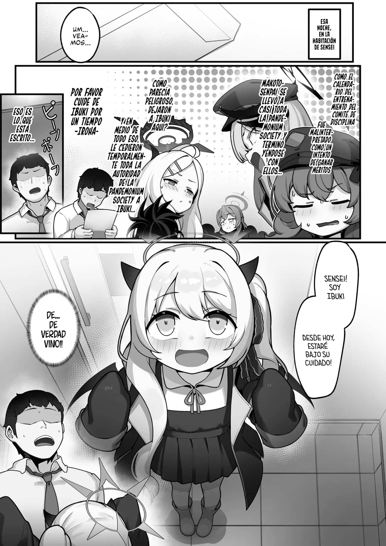Banmaden no Jikken-sha to Kozukuri Jisshuu Shichau Hon｜Un Doujin Acerca de Entrenar para Concebir con La Verdadera Líder de Pandemonium Society page 6 full