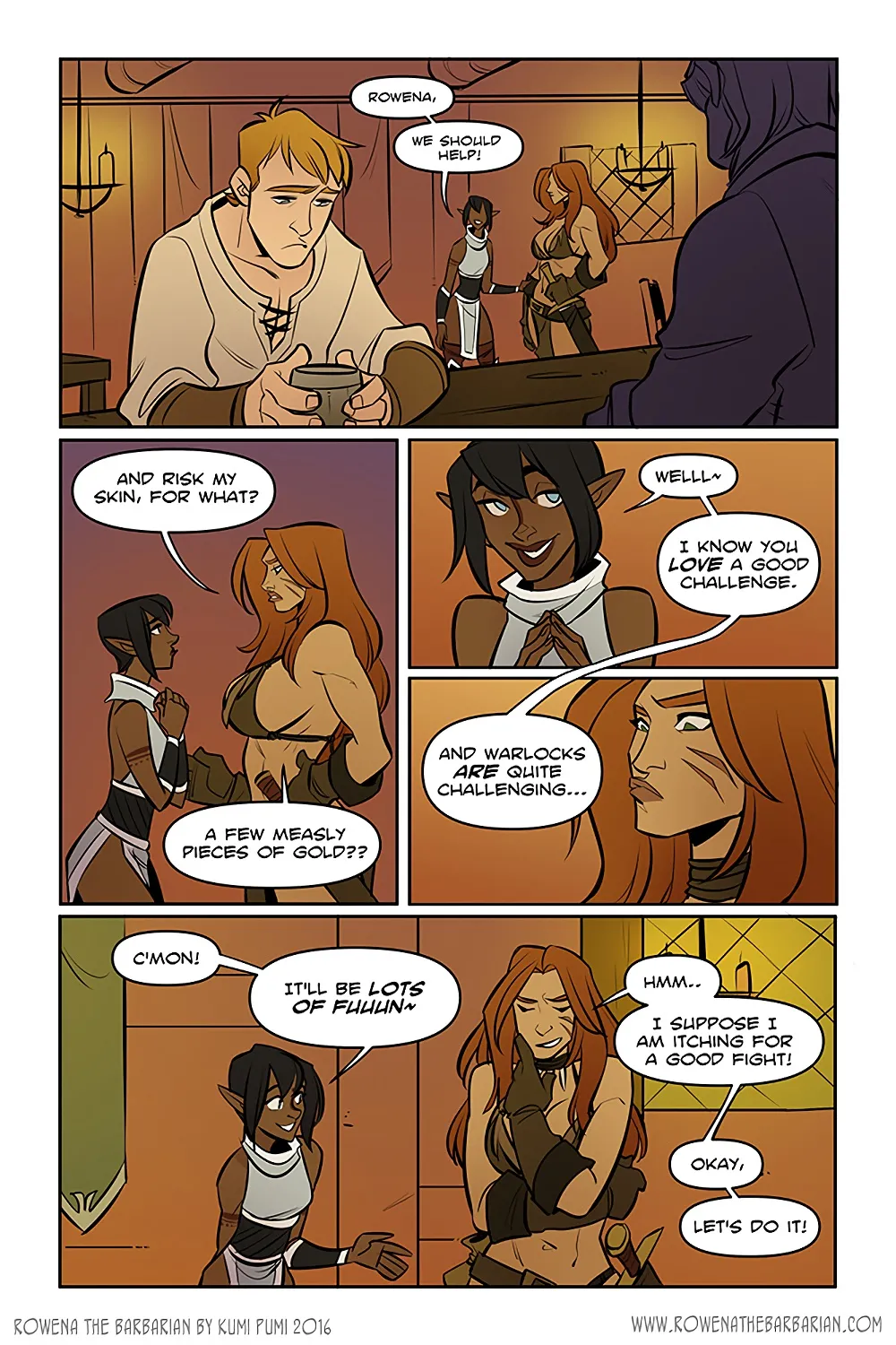 Rowena the Barbarian page 9 full