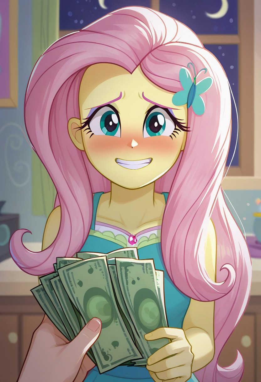 Rough sex for cash - FLUTTERSHY page 1 full