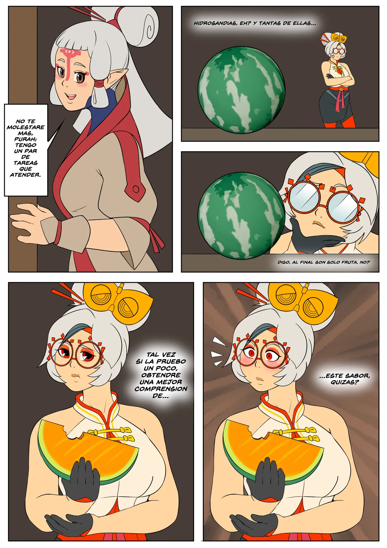 Sheikah's Ingenuity by anastimafilia Spanish page 2 full