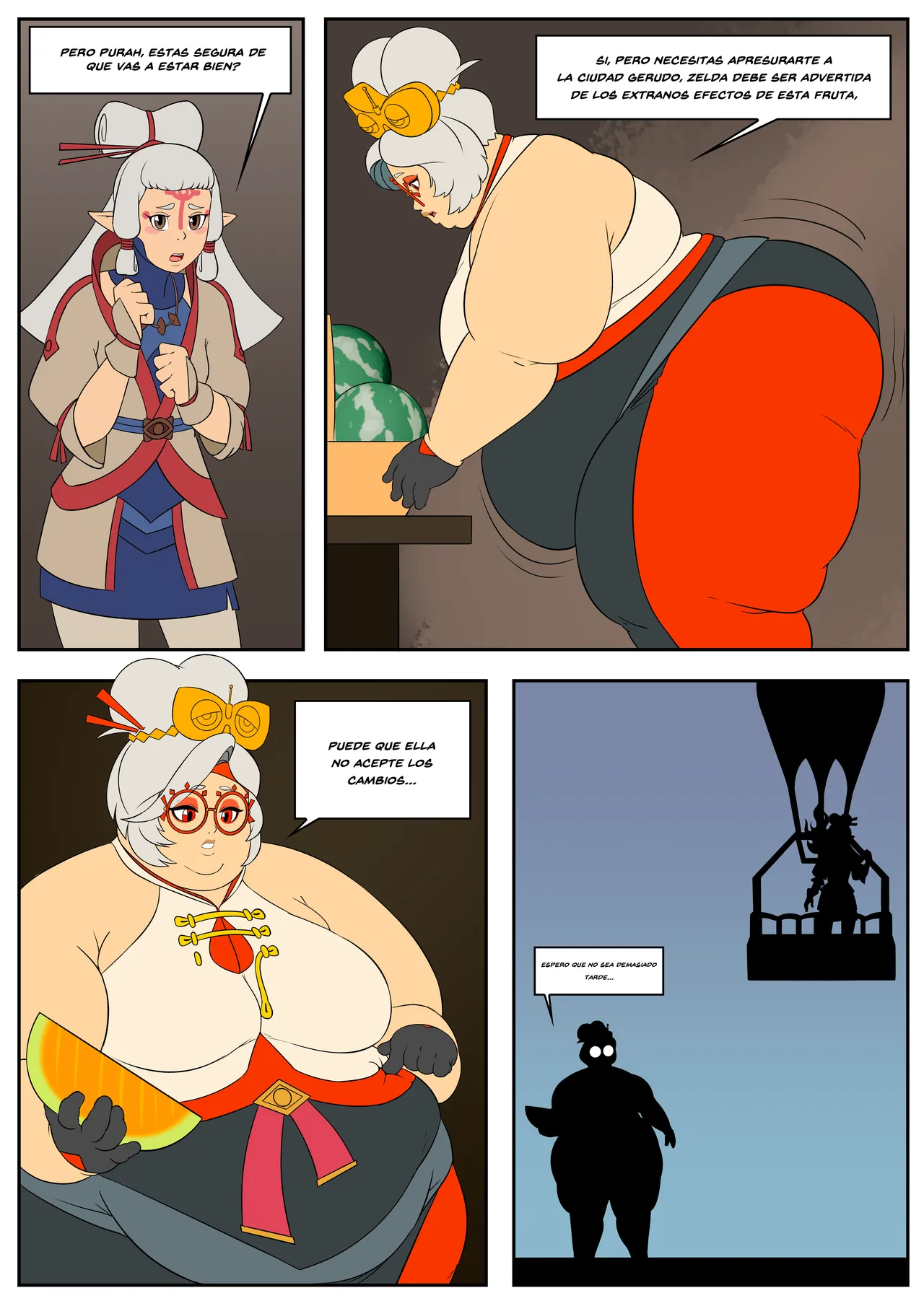 Sheikah's Ingenuity by anastimafilia Spanish page 5 full