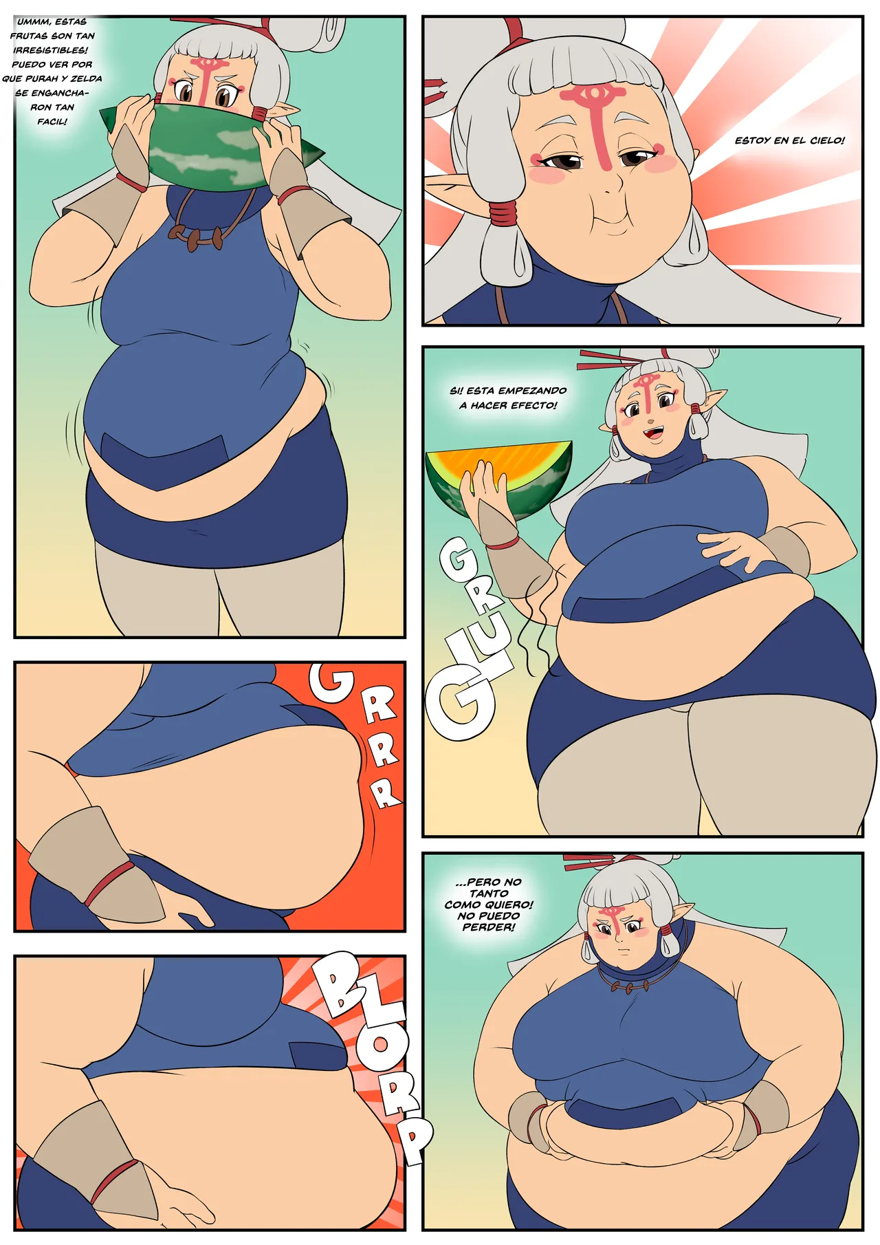 Sheikah's Ingenuity by anastimafilia Spanish page 7 full