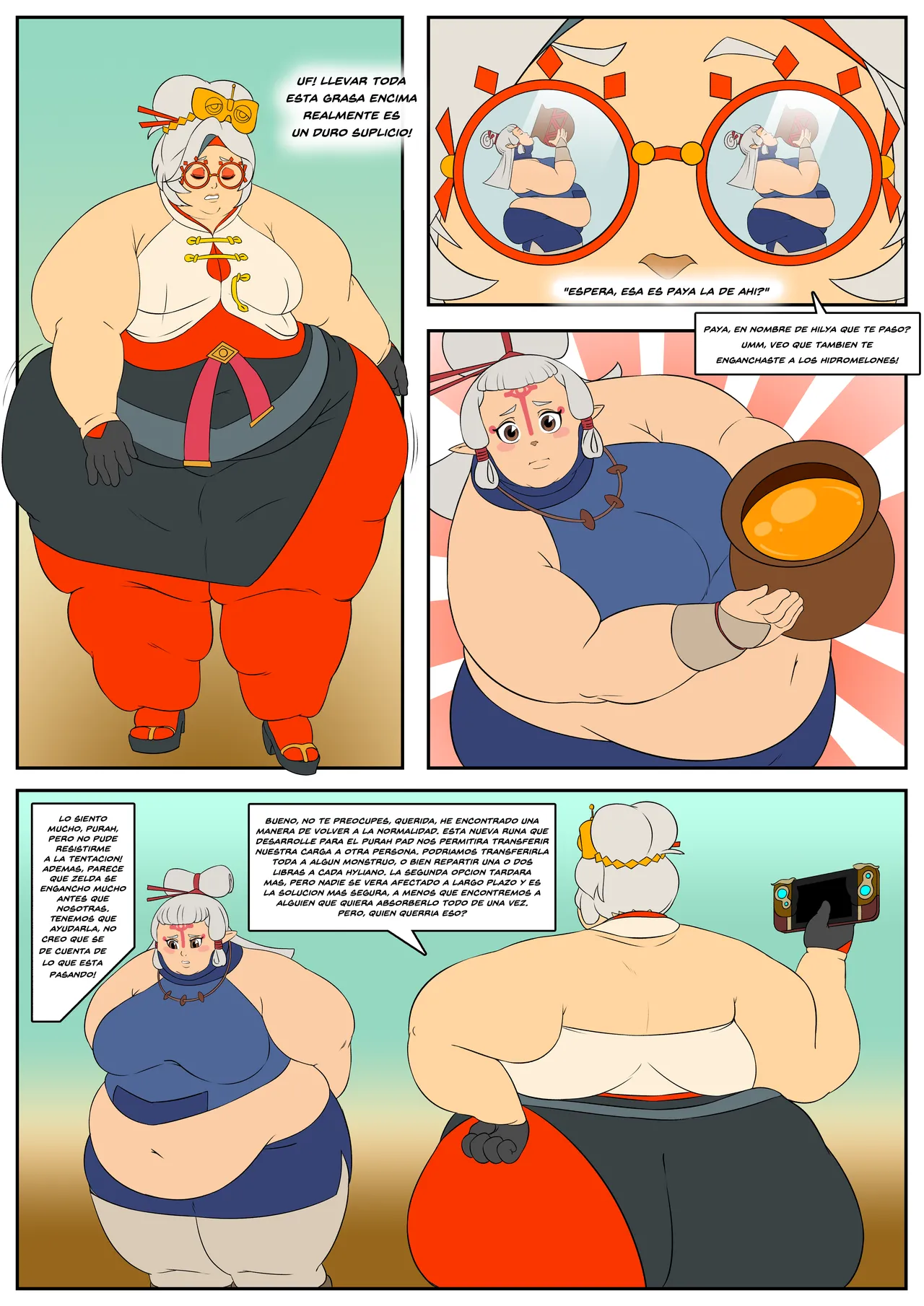 Sheikah's Ingenuity by anastimafilia Spanish page 8 full