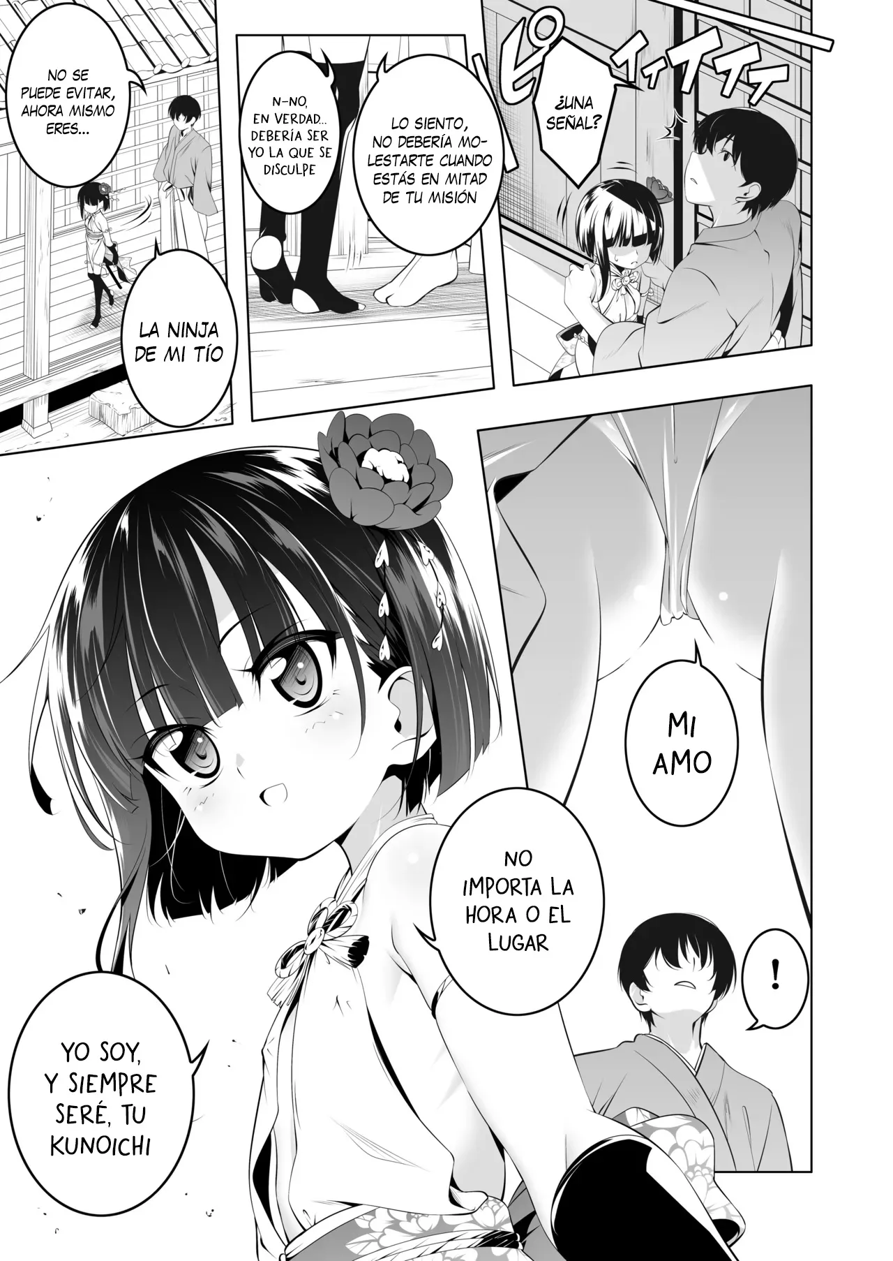 Koushoku no Chuugi Kunoichi Botan Ni - Botan, la kunoichi lujuriosamente leal 2 page 4 full