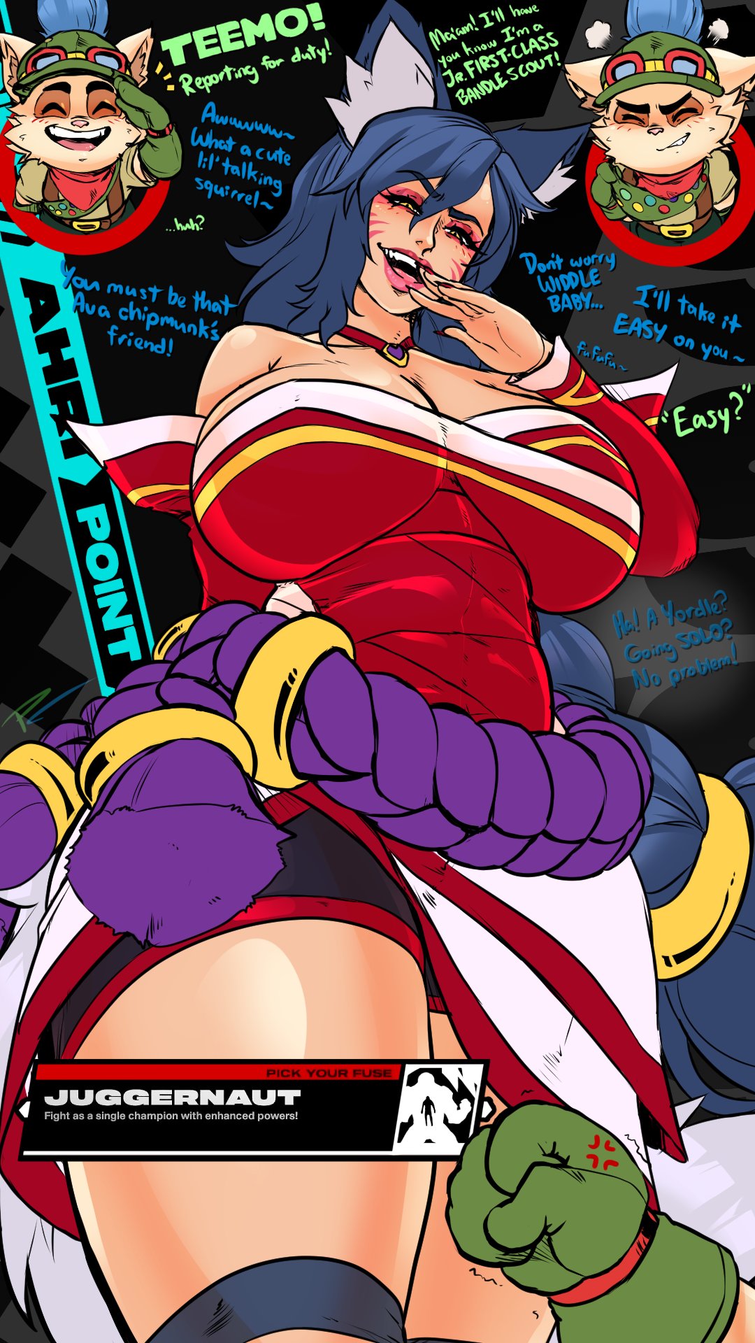 Ahri X Teemo page 1 full