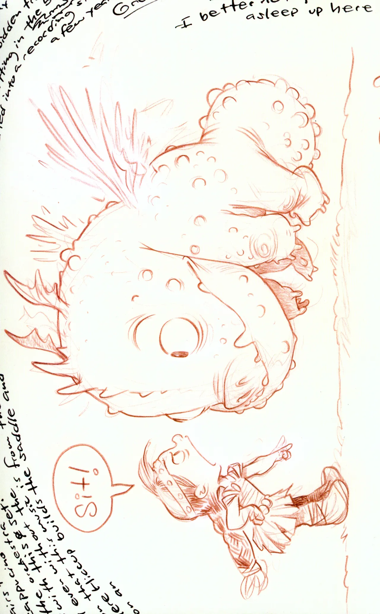 Chris Sanders Sketchbook vol.4 page 3 full