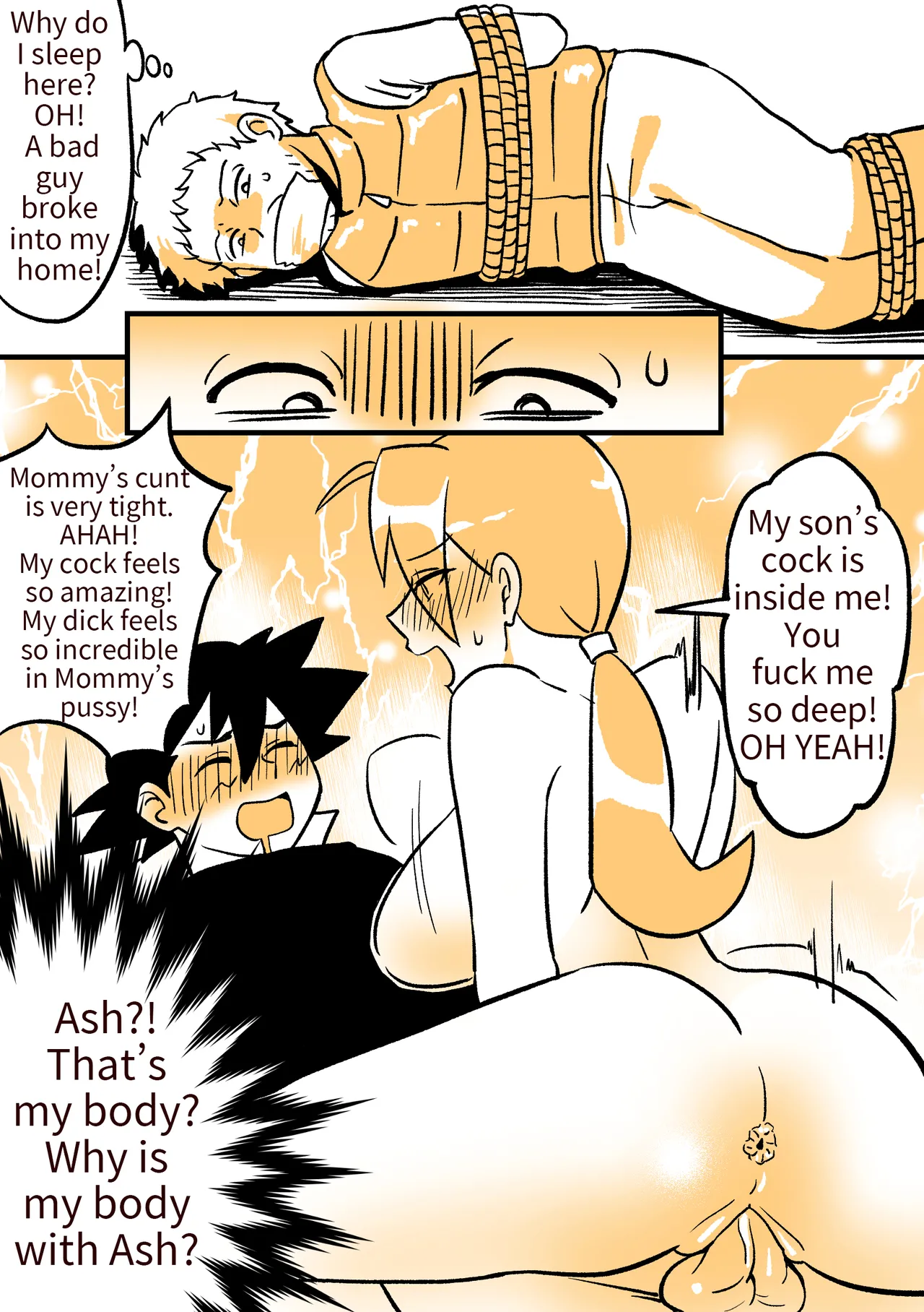 The Pokémon Criminal: Ghost Master page 10 full