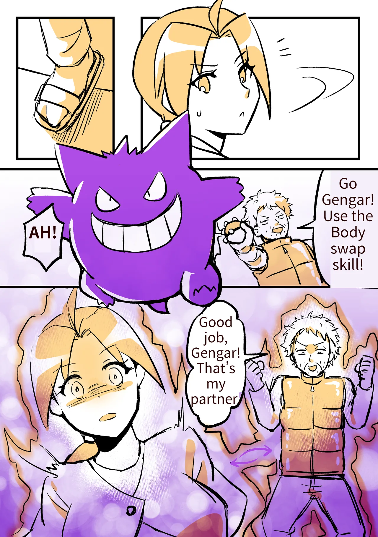 The Pokémon Criminal: Ghost Master page 2 full