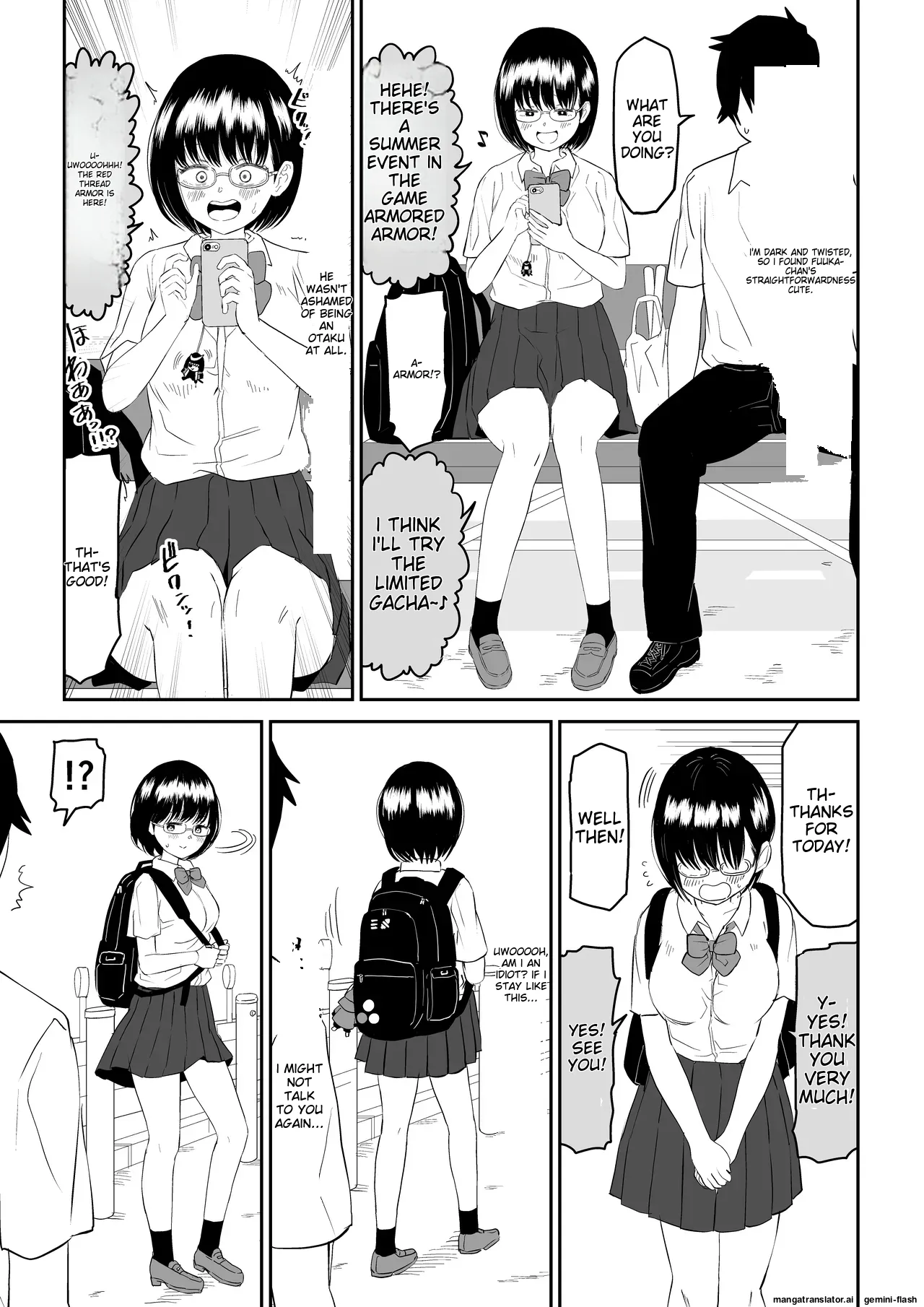 Kouhai Otaku Tomodachi JK ga Kawai Sugirumon de! page 7 full