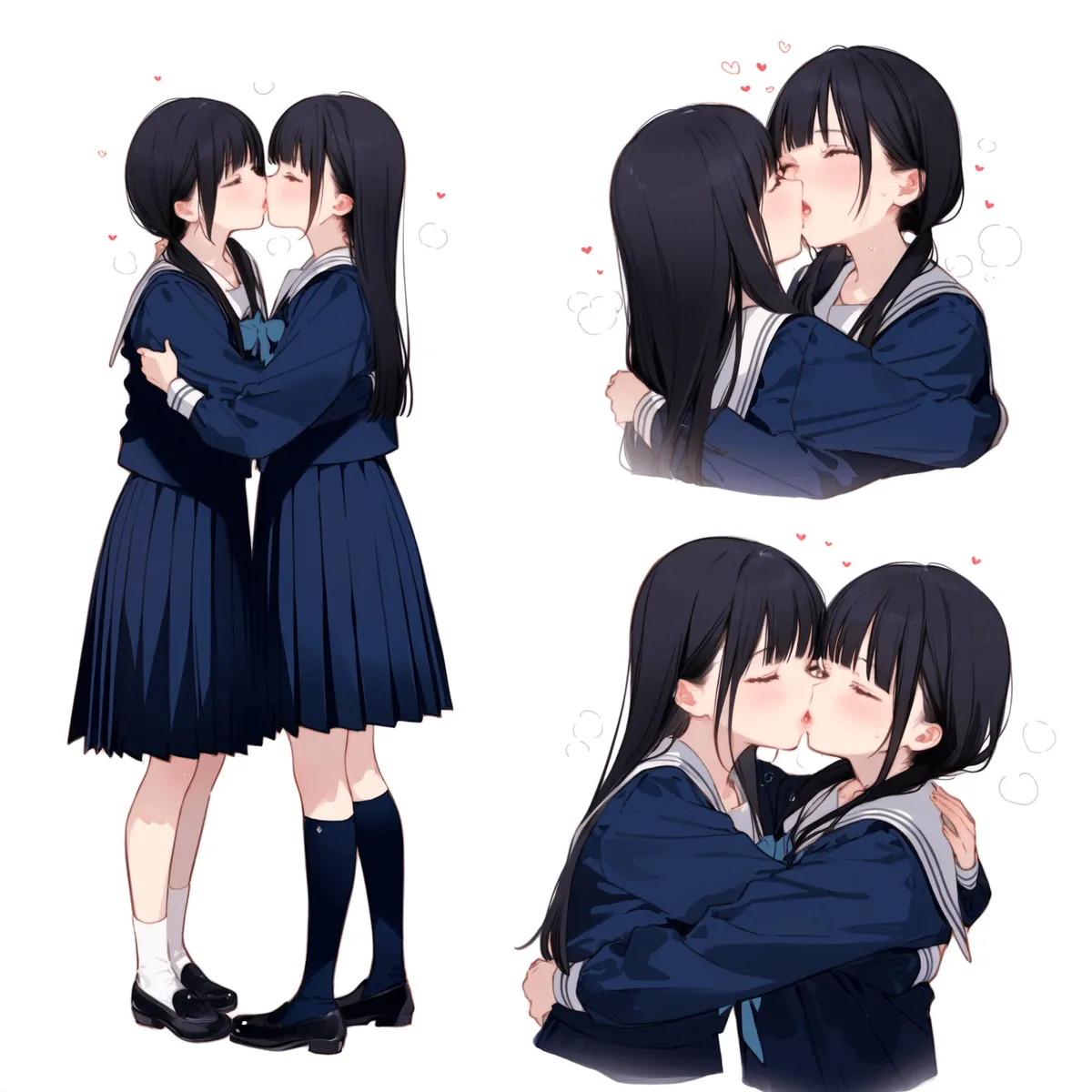【PIXIV】 じゃがいもホクホク北海道 20240814 百   合   キ   ス page 10 full