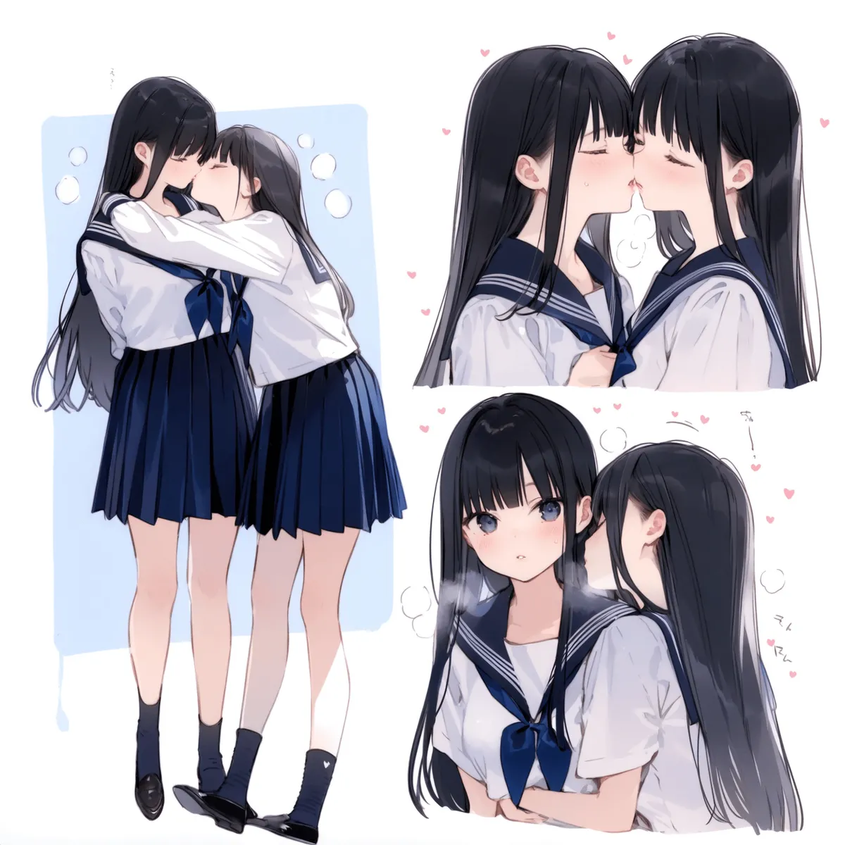 【PIXIV】 じゃがいもホクホク北海道 20240814 百   合   キ   ス page 4 full
