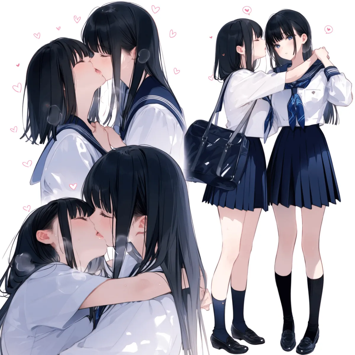 【PIXIV】 じゃがいもホクホク北海道 20240814 百   合   キ   ス page 5 full