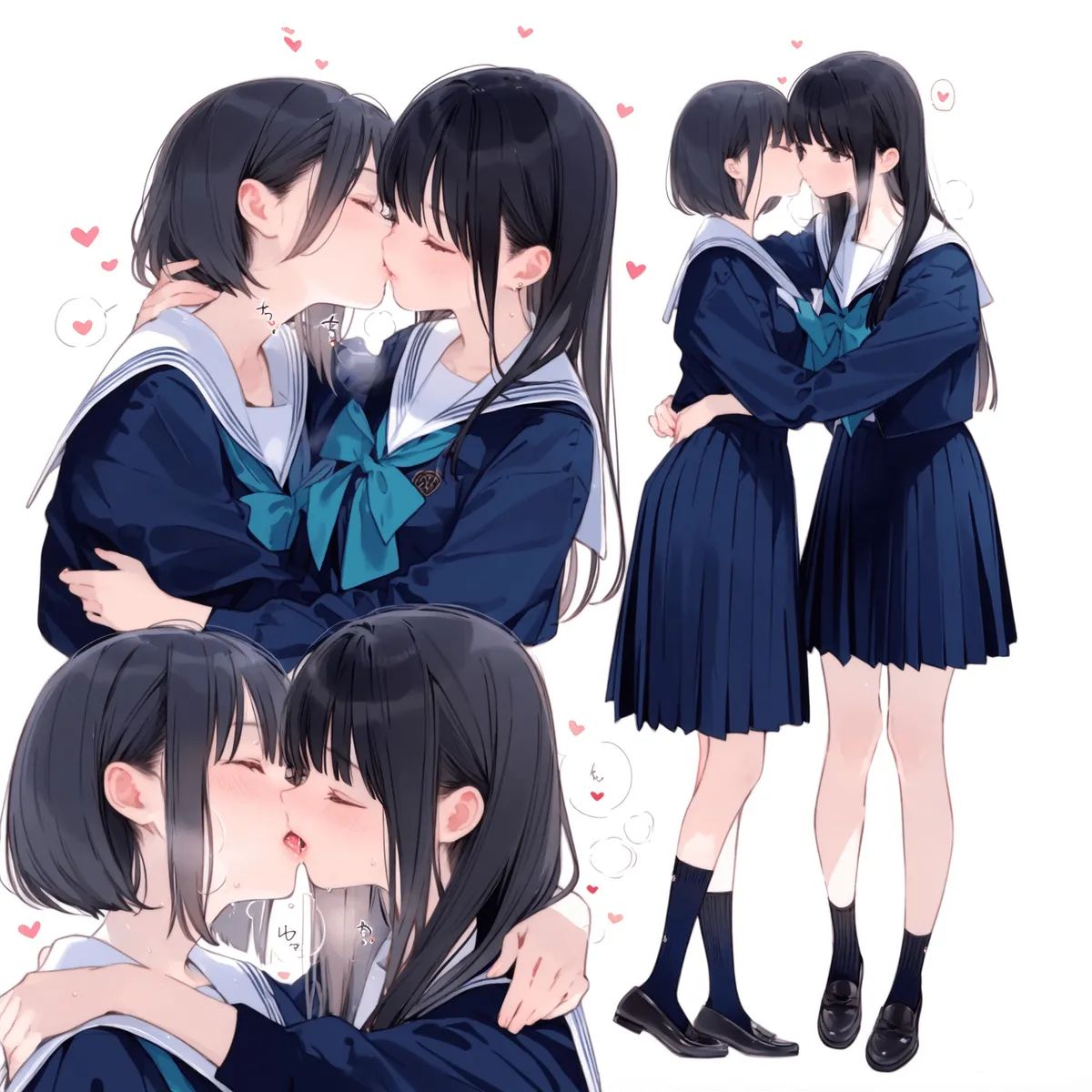 【PIXIV】 じゃがいもホクホク北海道 20240814 百   合   キ   ス page 8 full