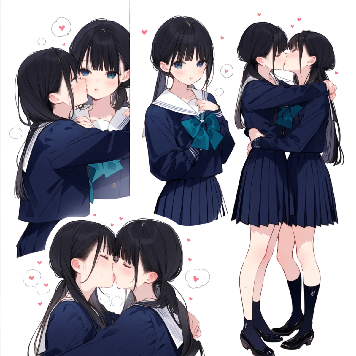 【PIXIV】 じゃがいもホクホク北海道 20240814 百   合   キ   ス page 9 full