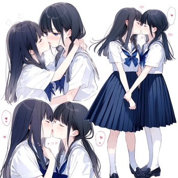 【PIXIV】 じゃがいもホクホク北海道 20240814 百   合   キ   ス cover