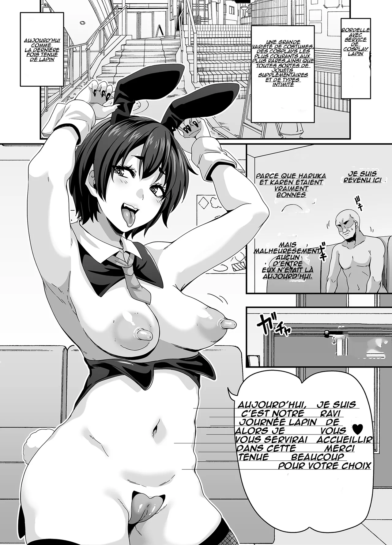 Gyaku Bunny Cast no Namaiki Anal o Namete Sutte Hametaoshitai page 2 full
