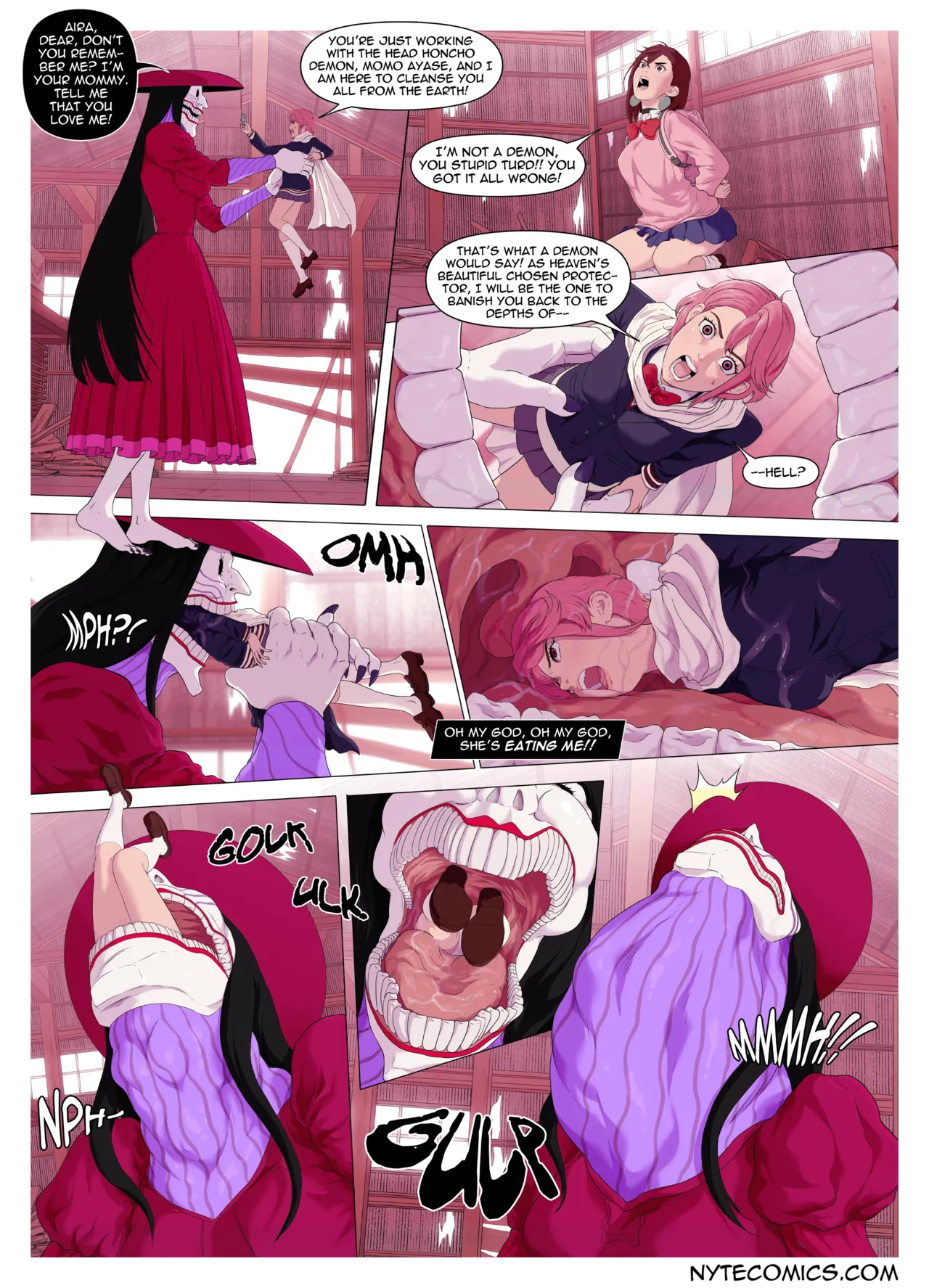 Momo and Aira's Silky Situation page 2 full