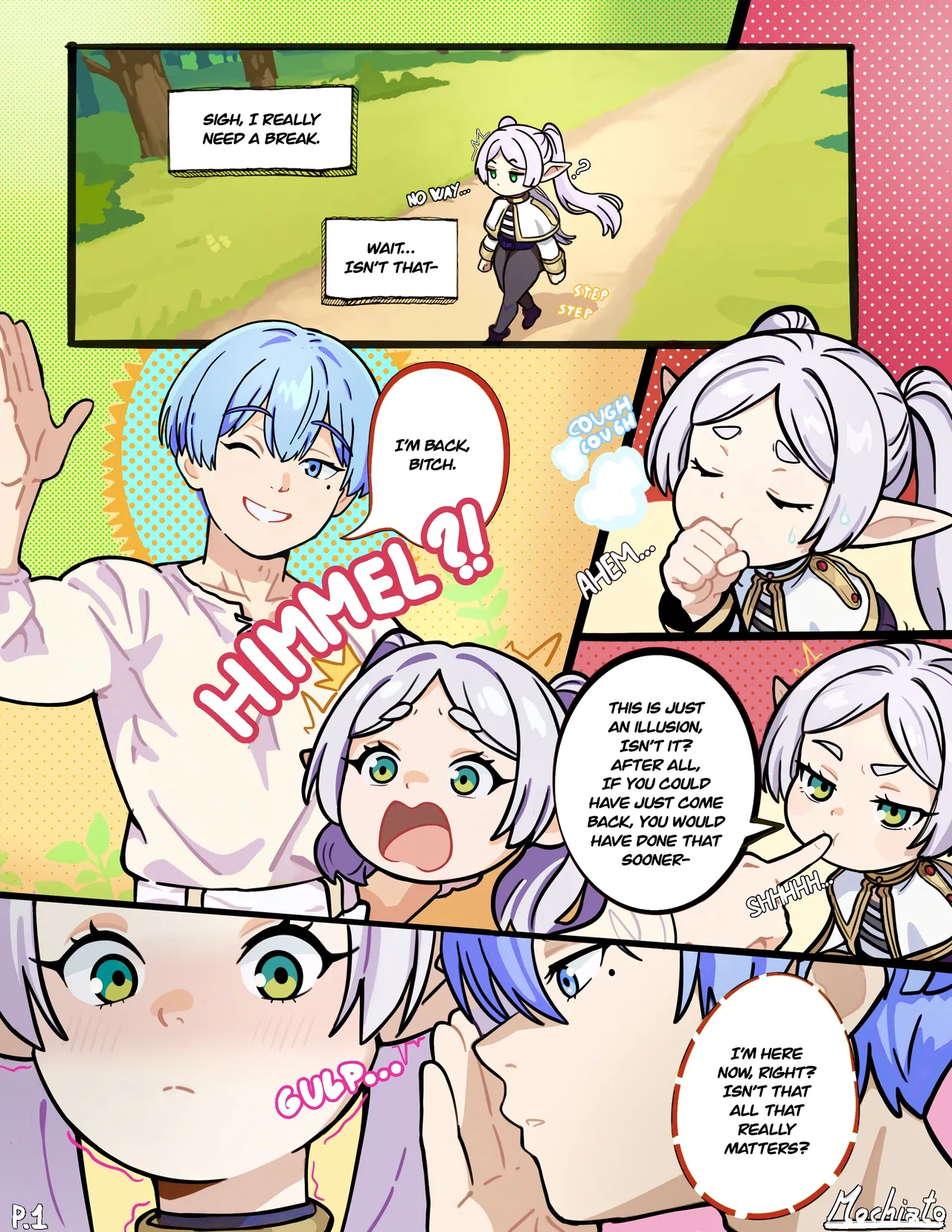 Frieren’s happy Reunion with Himmel page 2 full