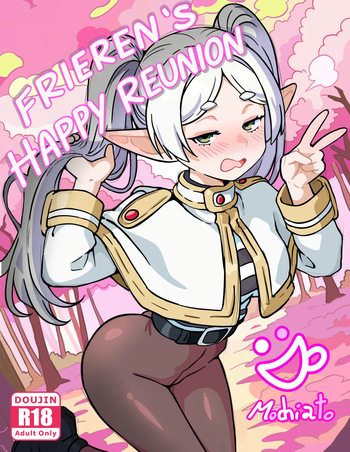 Frieren’s happy Reunion with Himmel cover
