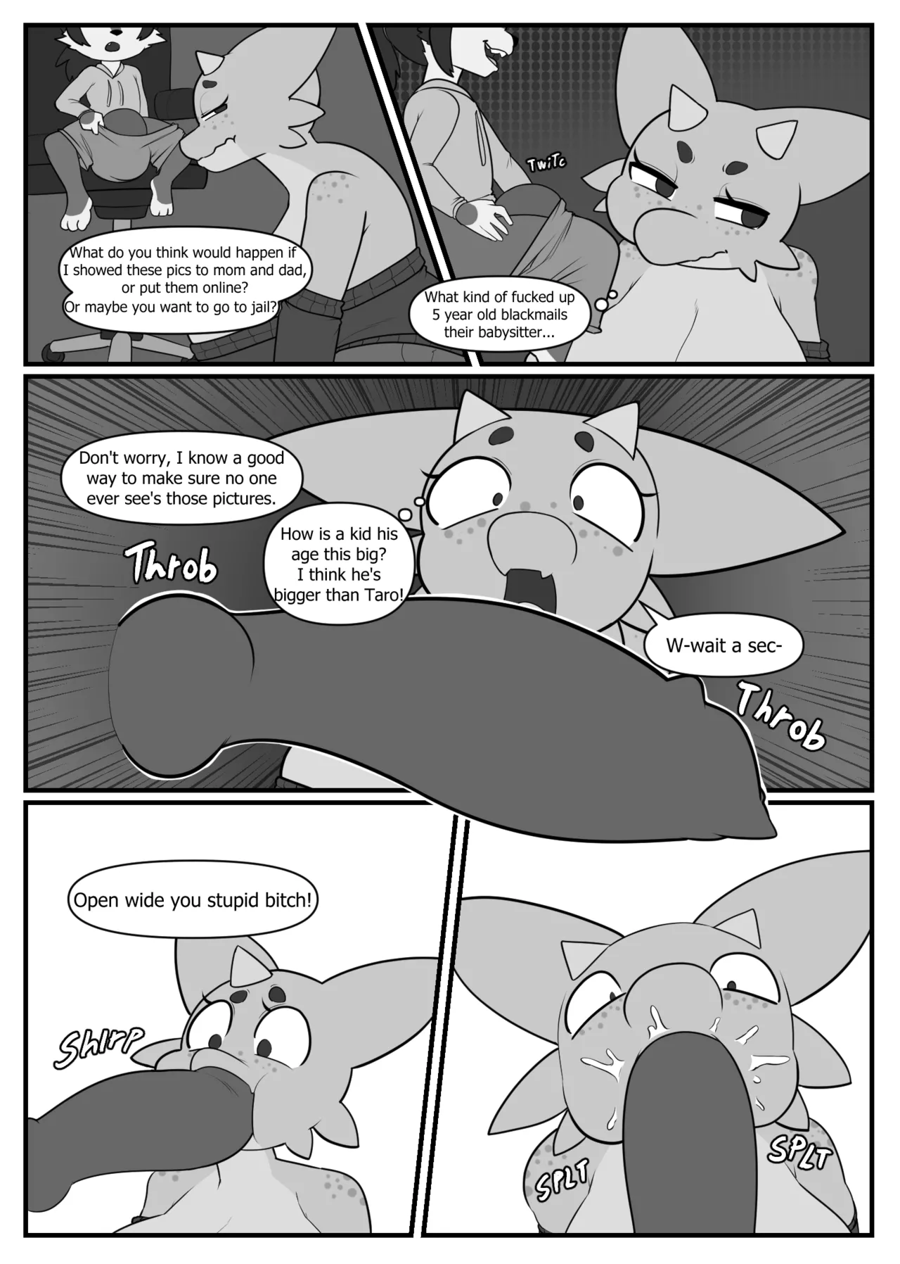 Gaster77 Commission Comic page 2 full